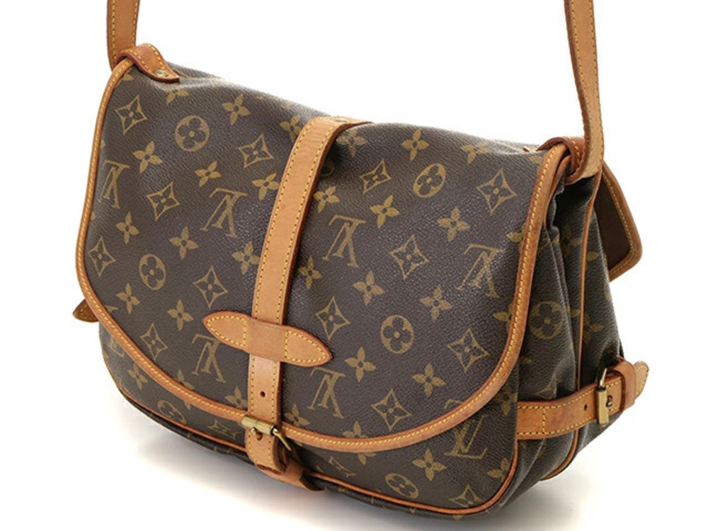 Louis Vuitton Saumur Monogram Brown